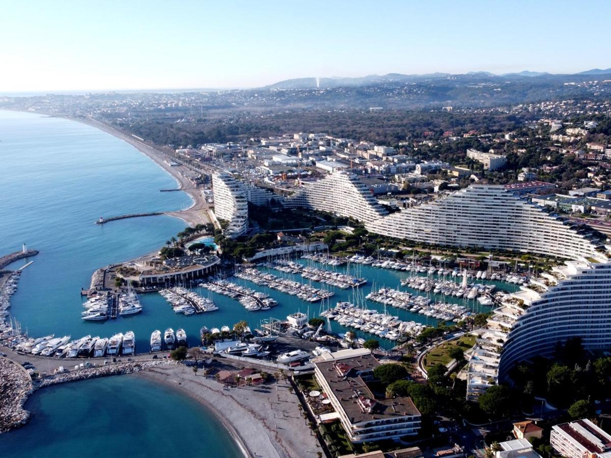 Blue Terrace Apartment - Marina Baie Des Anges Villeneuve-Loubet Kültér fotó