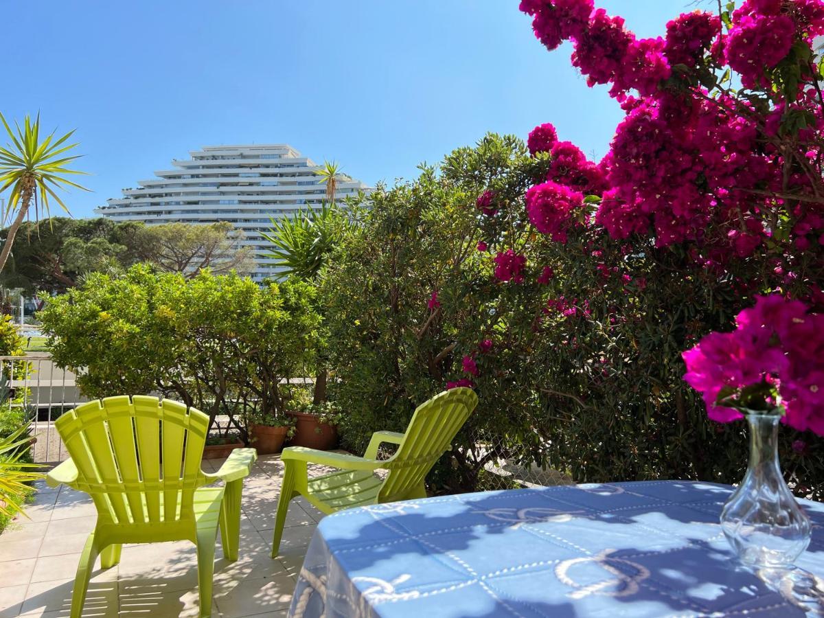 Blue Terrace Apartment - Marina Baie Des Anges Villeneuve-Loubet Kültér fotó